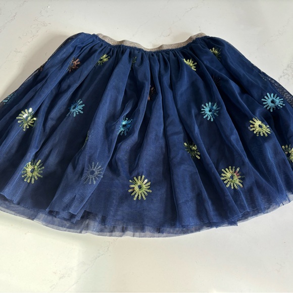 EUC Peek aren’t you curious Sequin Starburst tulle skirt size 8 - Picture 2 of 3